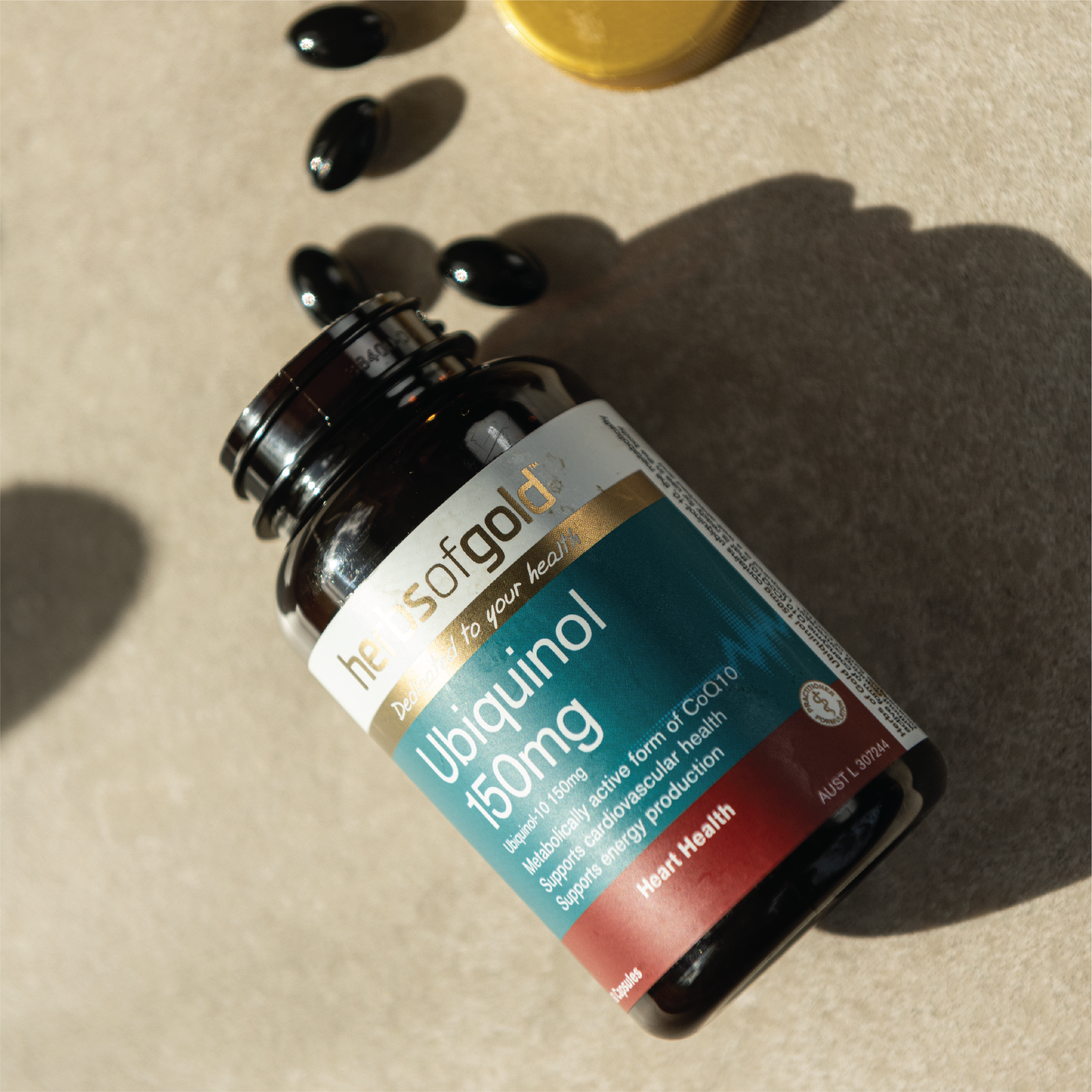Herbs of Gold Ubiquinol 150mg 30 Capsules