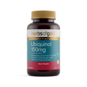Herbs of Gold Ubiquinol 150mg 30 Capsules