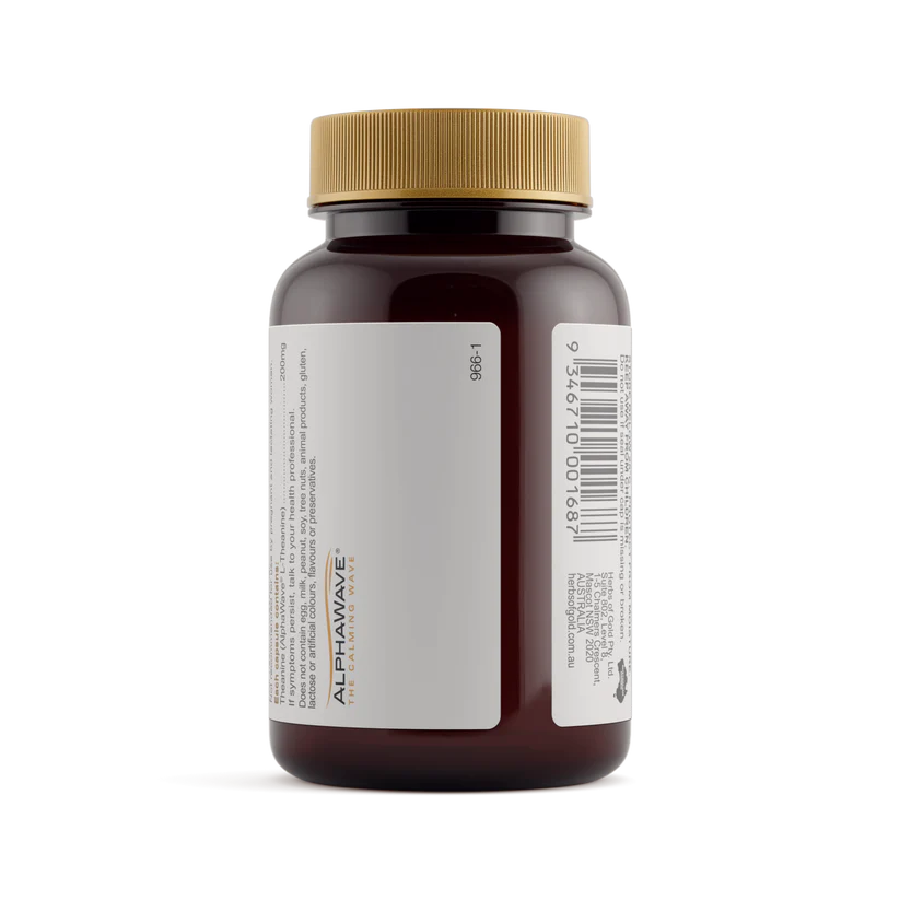 Herbs of Gold L-Theanine 200mg 30 Capsules