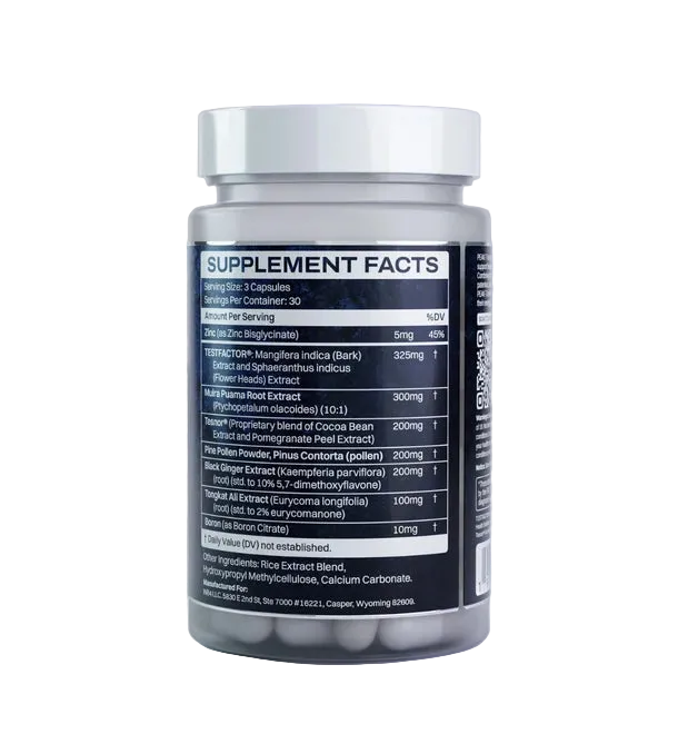 INB4 PEAK-T Testosterone Support 90 Capsules