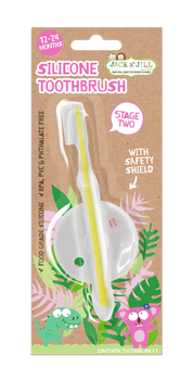 Jack N' Jill Childrens Silicone Toothbrush Stage 2