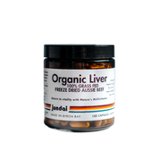 Jundai Organic Freeze Dried Beef Liver 180 Capsules