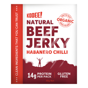 Kooee Grass-Fed Beef Jerky Habanero Chilli 30g