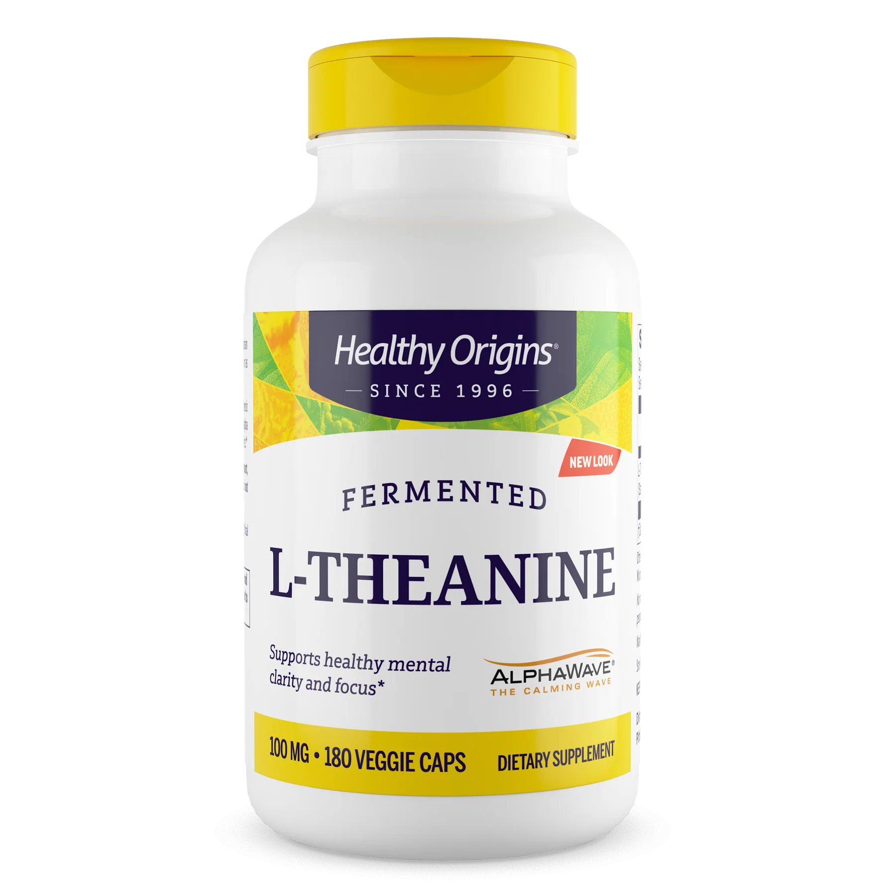 Healthy Origins L-Theanine 100mg 180 Capsules