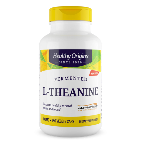 Healthy Origins L-Theanine 100mg 180 Capsules