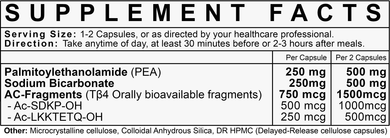 LVLUP Health AC Fragments 60 Capsules