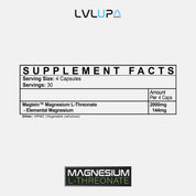 LVLUP Health Magnesium L-Threonate 90 Capsules