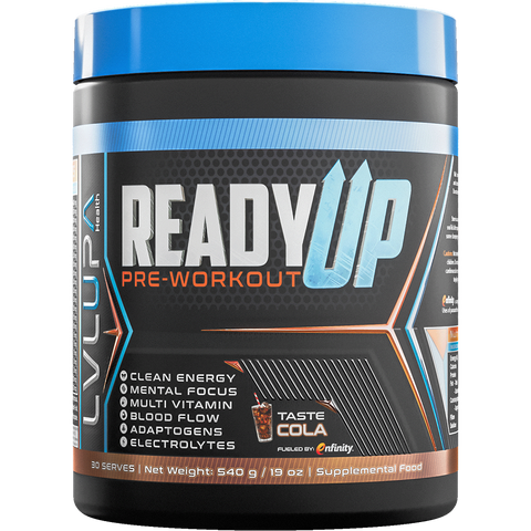 LVLUP Health Ready UP Pre-Workout Cola 540g