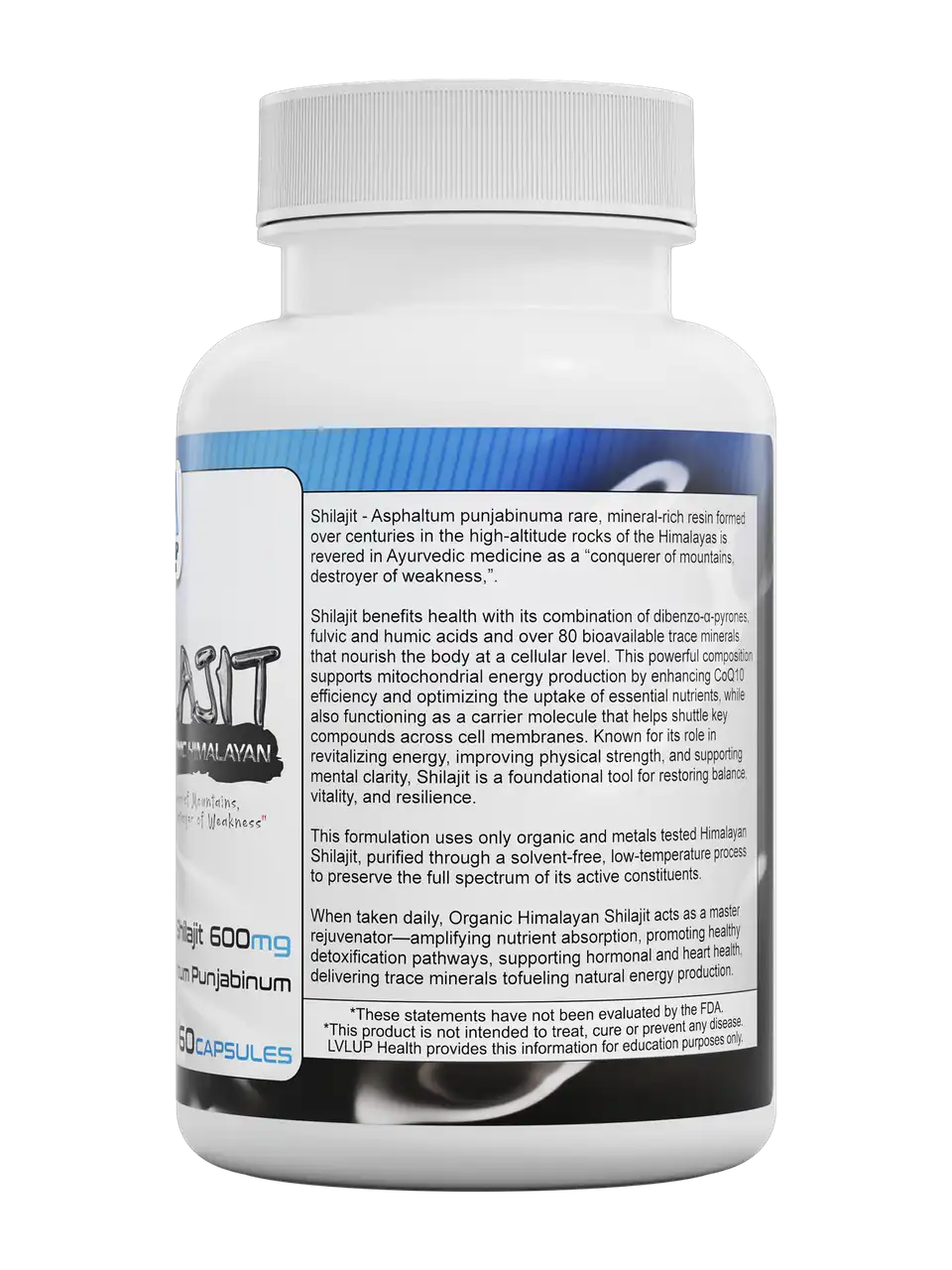 LVLUP Health Shilajit 60 Capsules