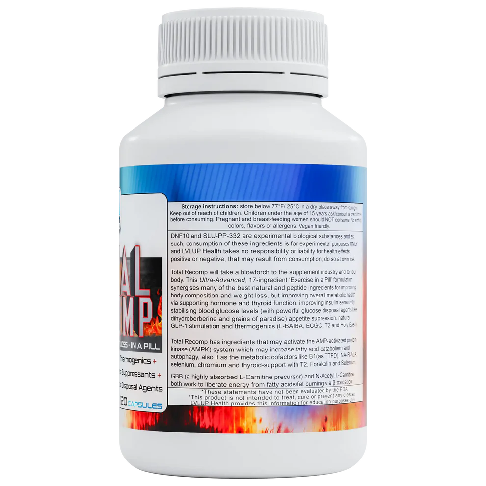 LVLUP Health Total Recomp 90 Capsules