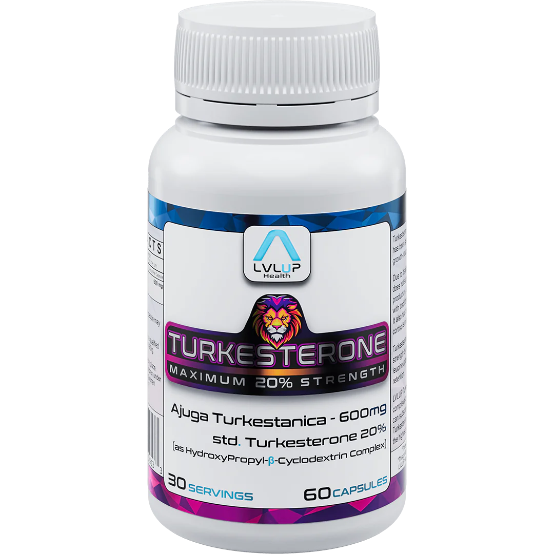 LVLUP Health Turkesterone 60 Capsules