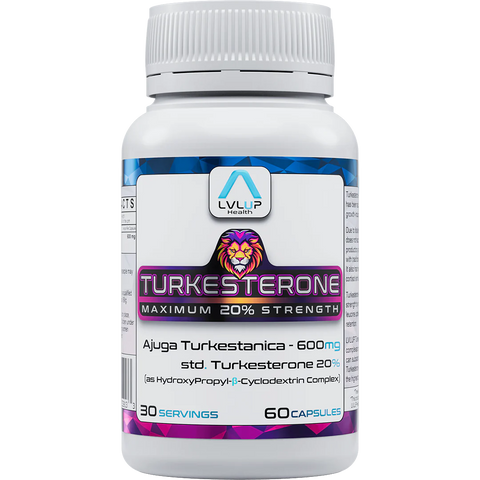 LVLUP Health Turkesterone 60 Capsules