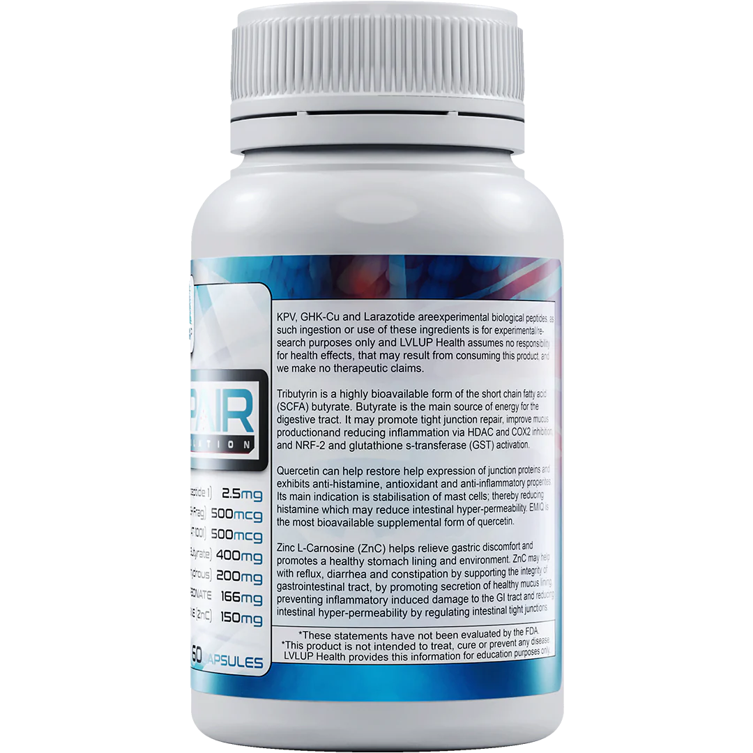 LVLUP Health GI Repair 60 Capsules