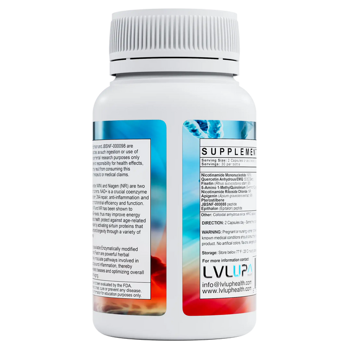 LVLUP Longevity (5-Amino 1MQ) 60 Capsules