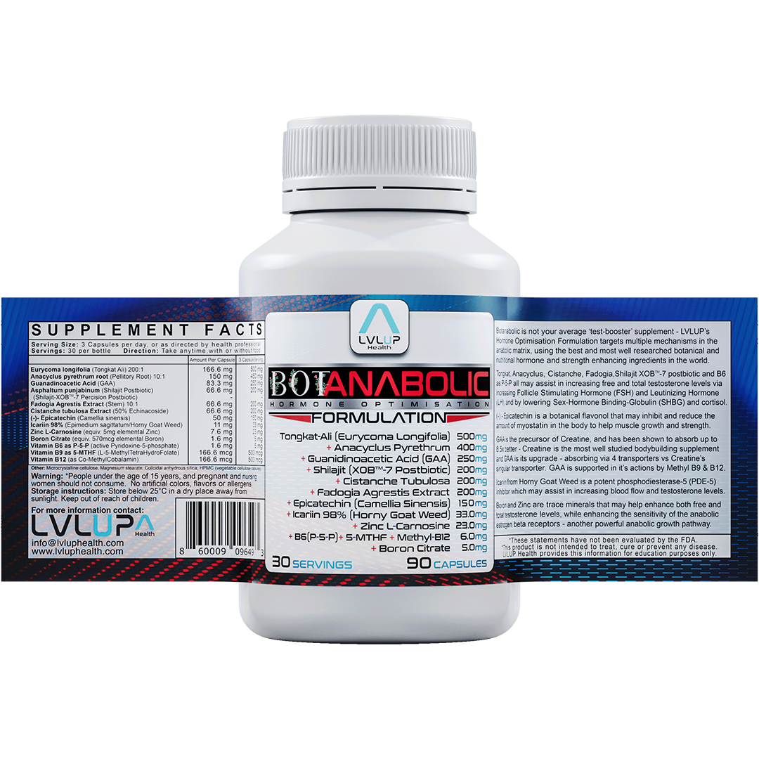 LVLUP Salud Botanabolic 90 cápsulas