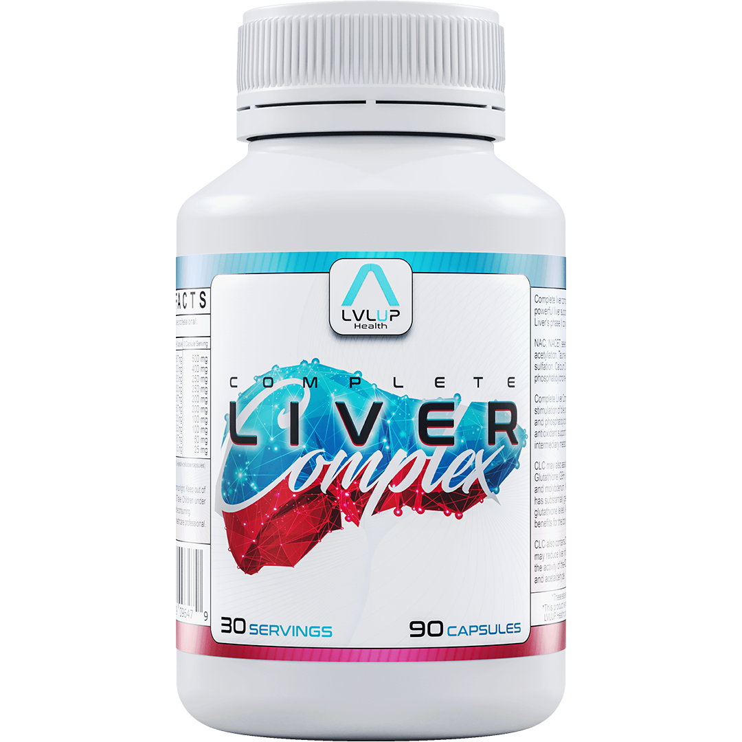 LVLUP Health Complete Liver Complex 90 Capsules