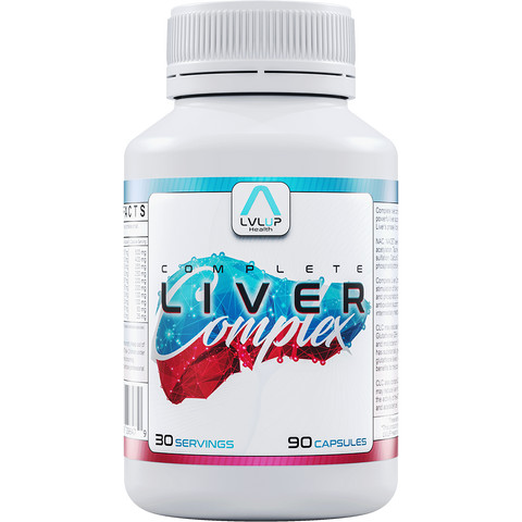 LVLUP Health Complete Liver Complex 90 Capsules