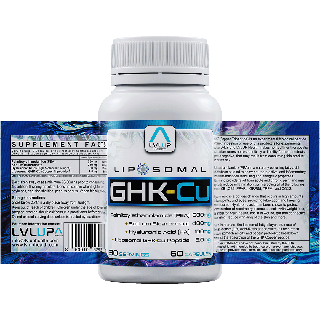 LVLUP Health GHK-Cu 60 Capules