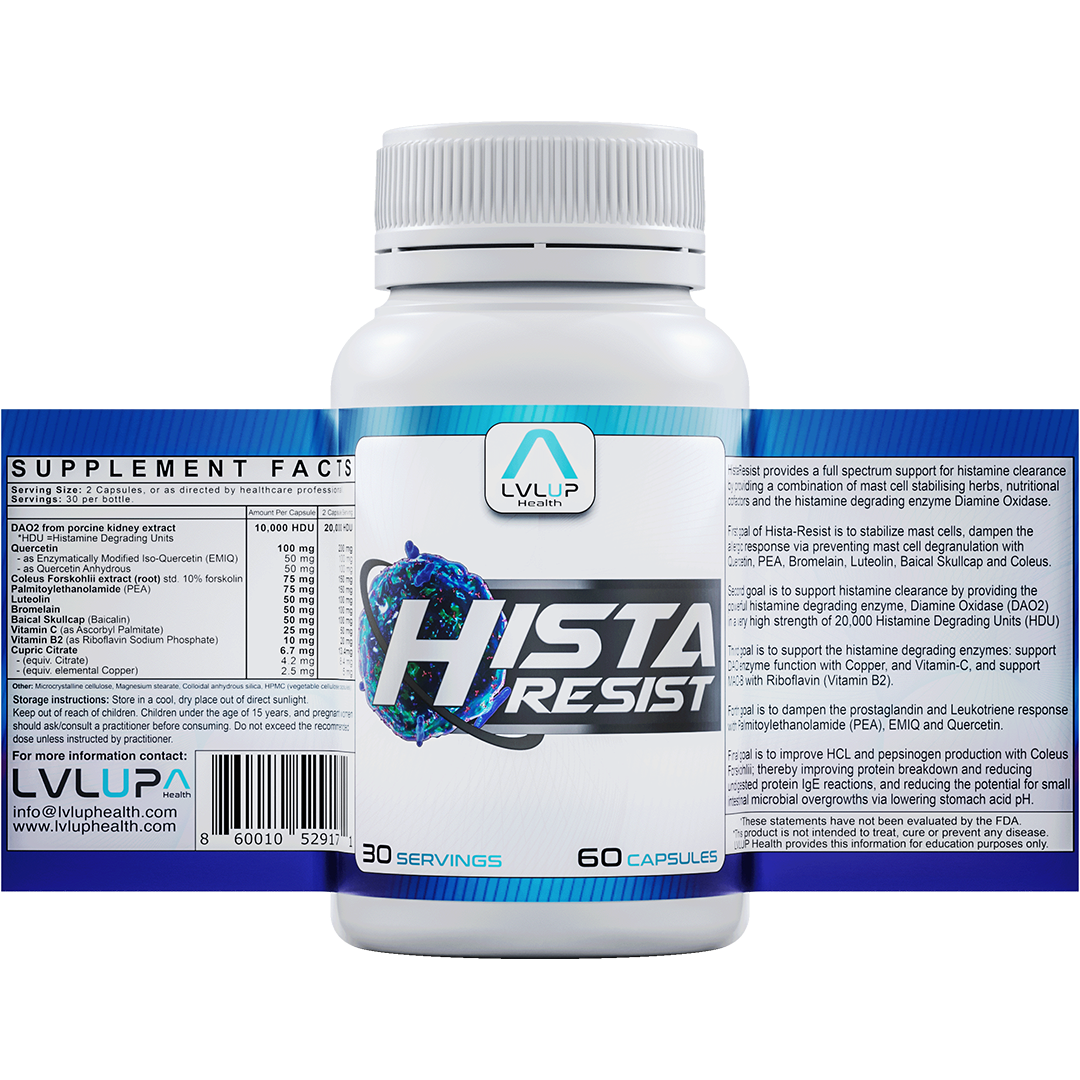 LVLUP Health Hista Resist 60 Capsules