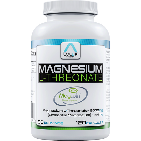 LVLUP Health Magnesium L-Threonate 120 Capsules