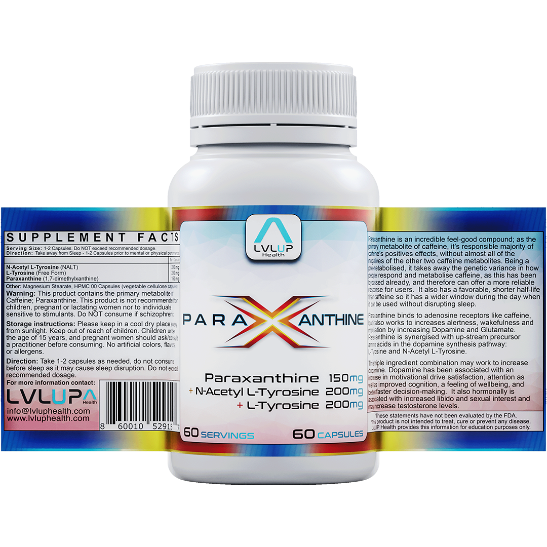 LVLUP Health ParaXanthine 60 Capsules