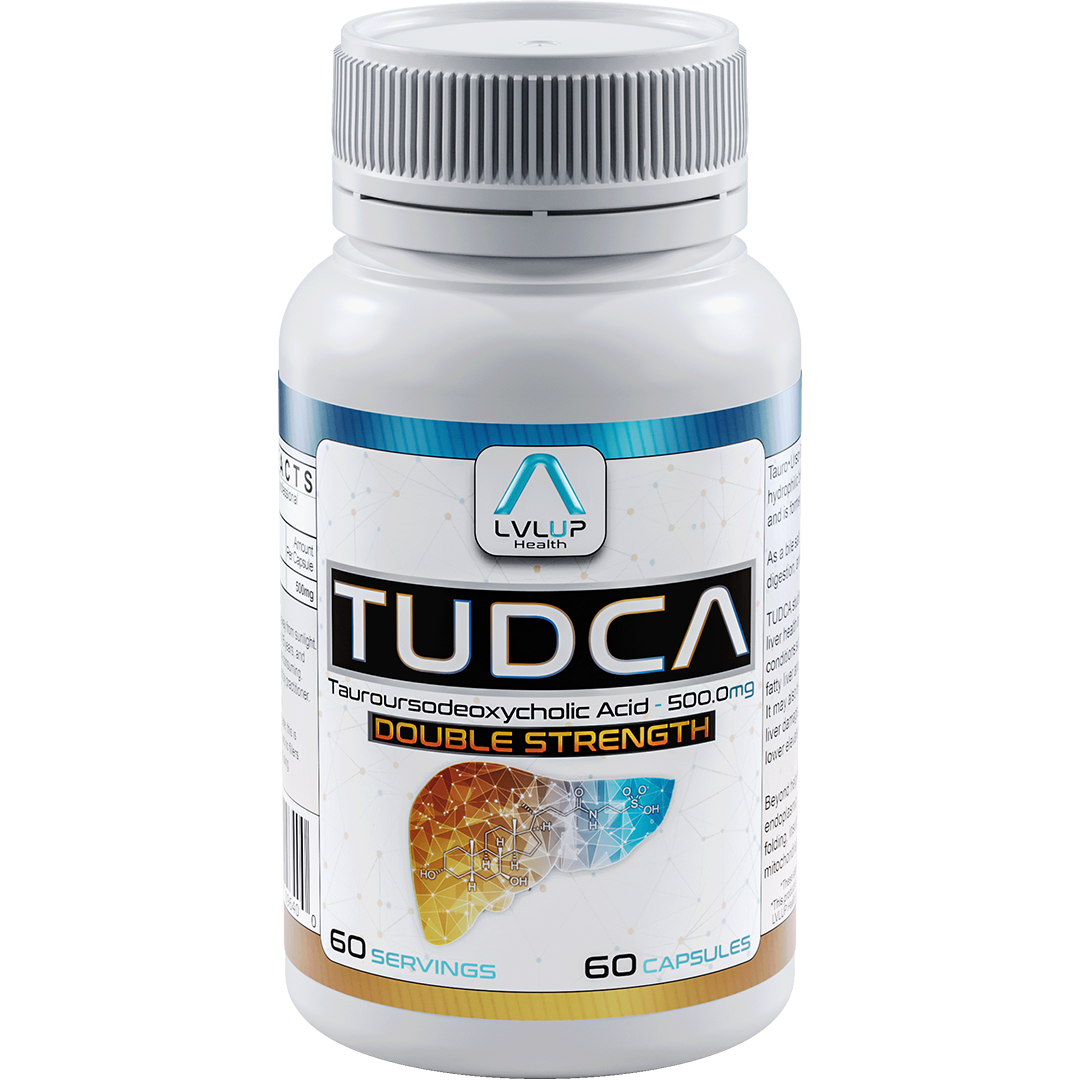 LVLUP Health TUDCA 500mg 60 Capsules