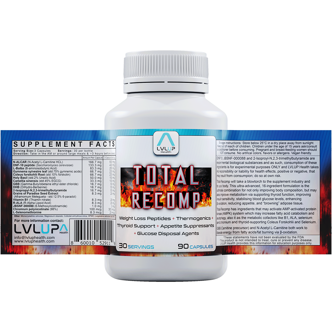 LVLUP Health Total Recomp 90 Capsules