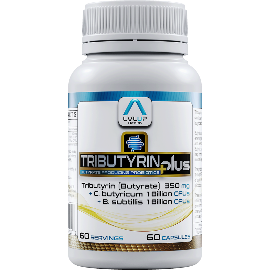 LVLUP Health Tributyrin Plus 60 Capsules