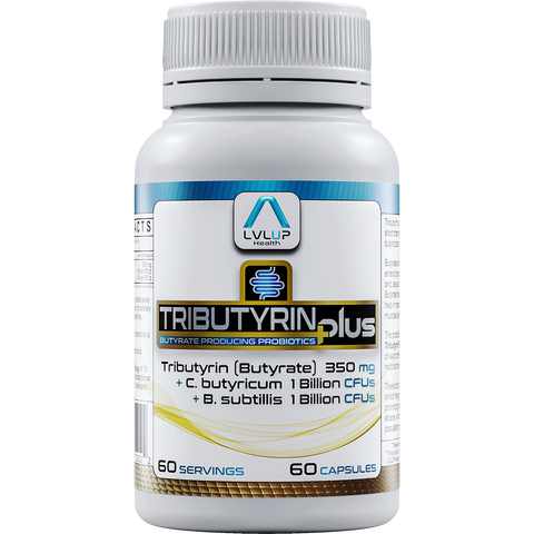 LVLUP Health Tributyrin Plus 60 Capsules