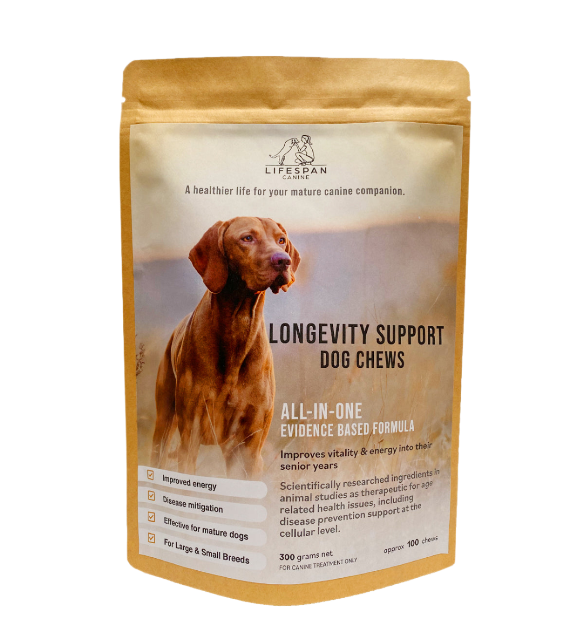 Lifespan Canine Longevity Chews 130 chews