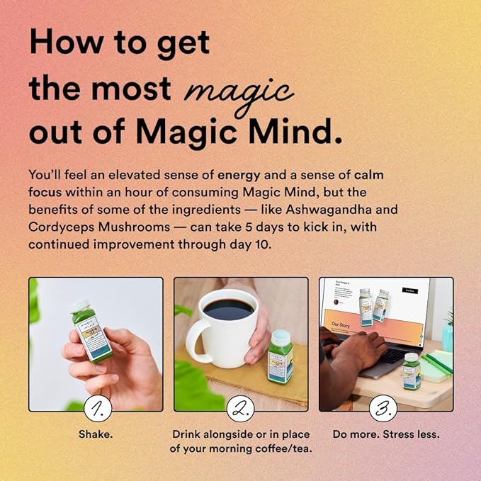 Magic Mind Maxx Productivity Shot 60ml