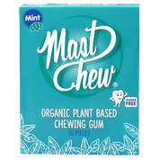 Mast Chew Organic Plant Based Chewing Gum Mint 16 pieces