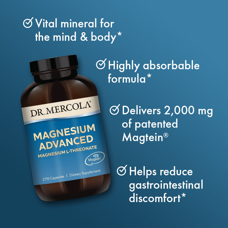 Dr. Mercola Magnesium Advanced 270 Capsules