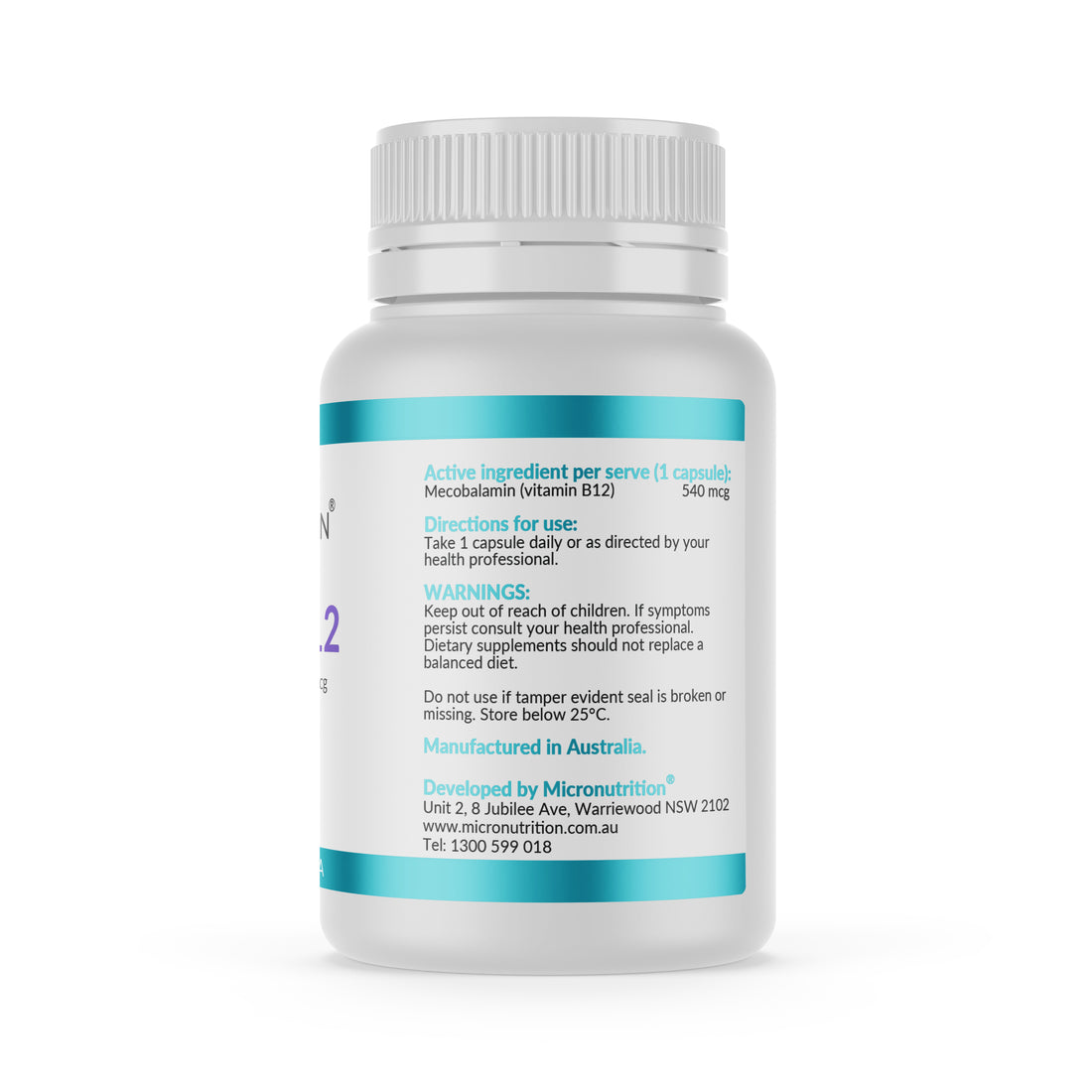 Micronutrition LipoCap B12 30 Capsules