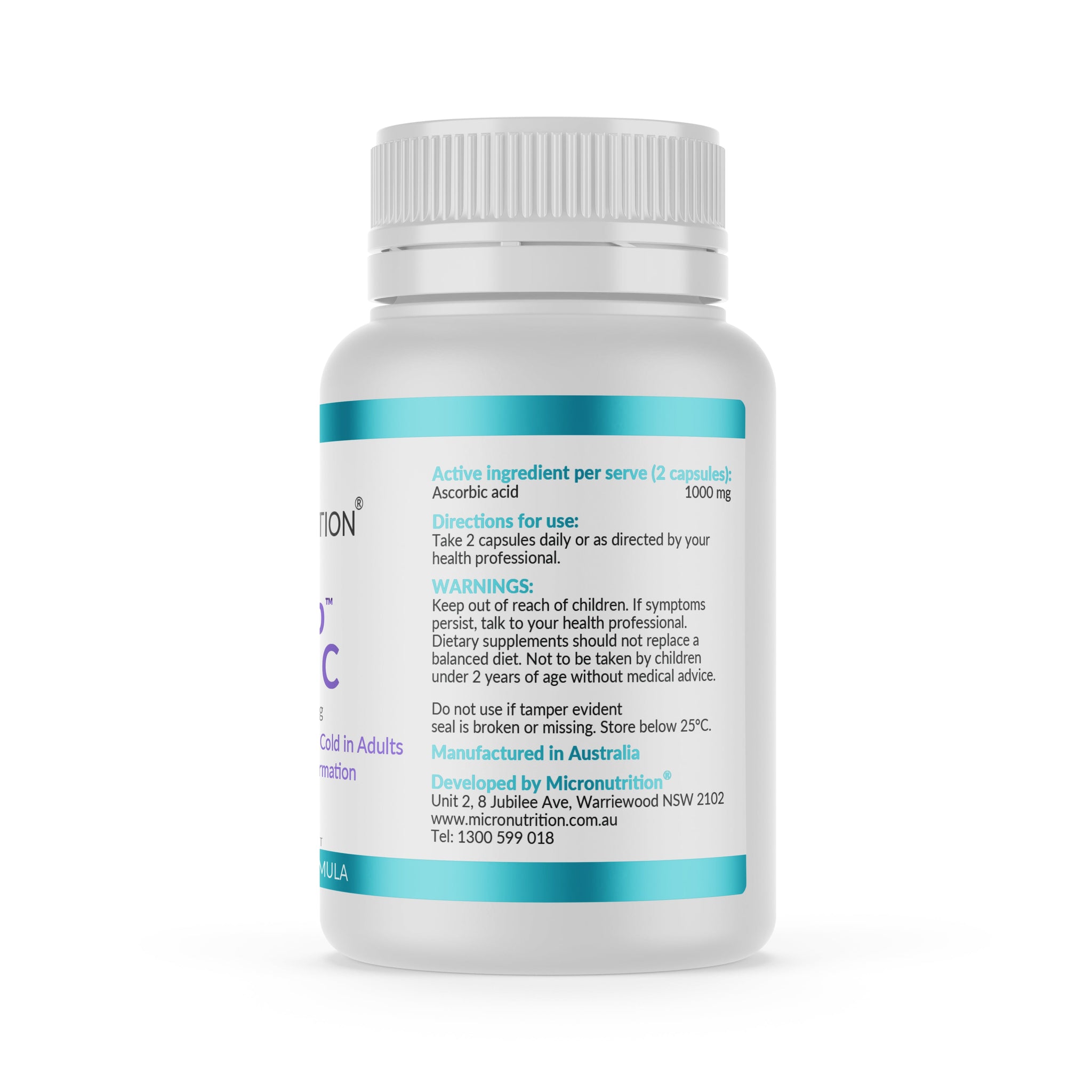 Micronutrition LipoCap Vitamin C 60 Capsules