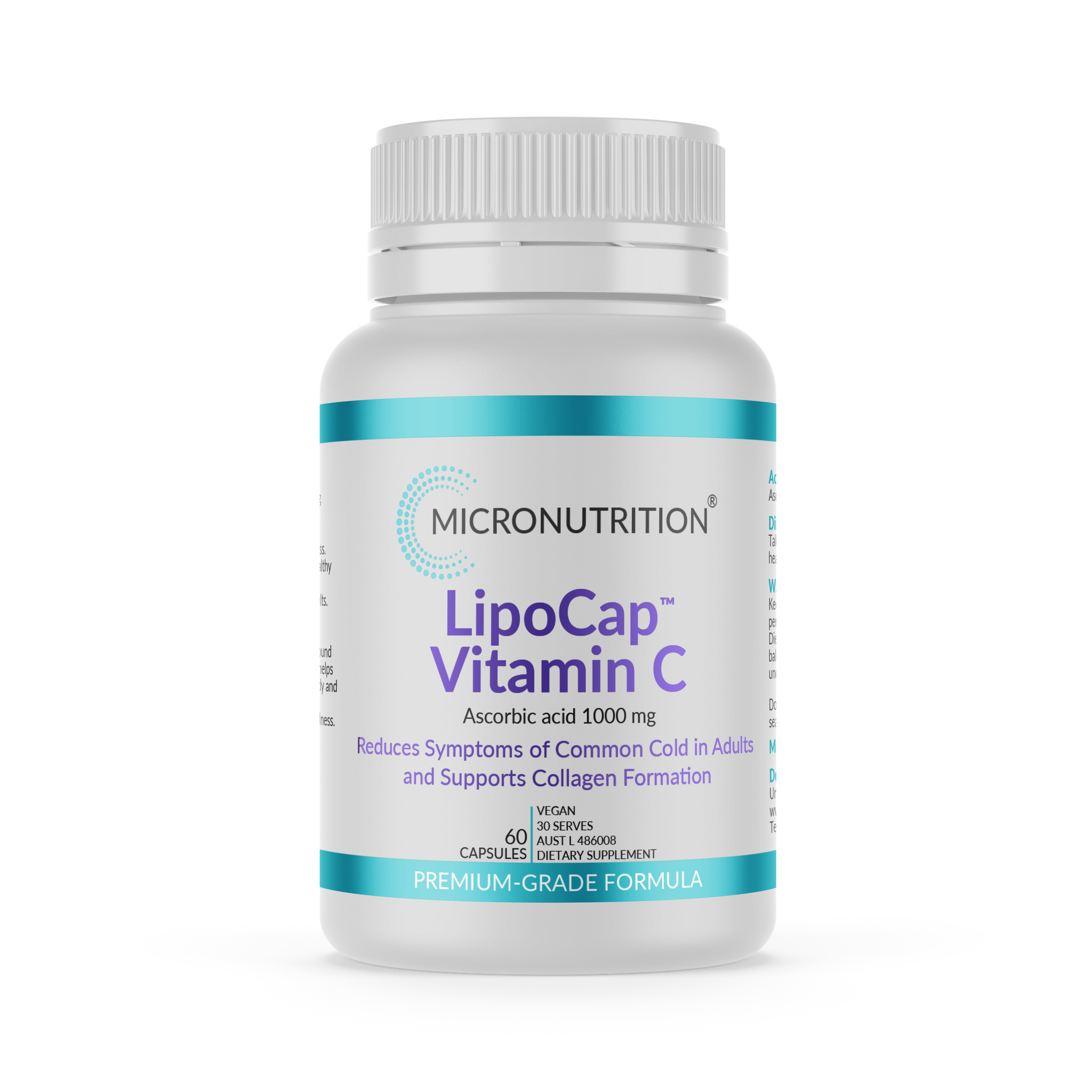 Micronutrition LipoCap Vitamin C 60 Capsules
