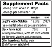 Mother Earth Labs Lugol's Iodine 60ml