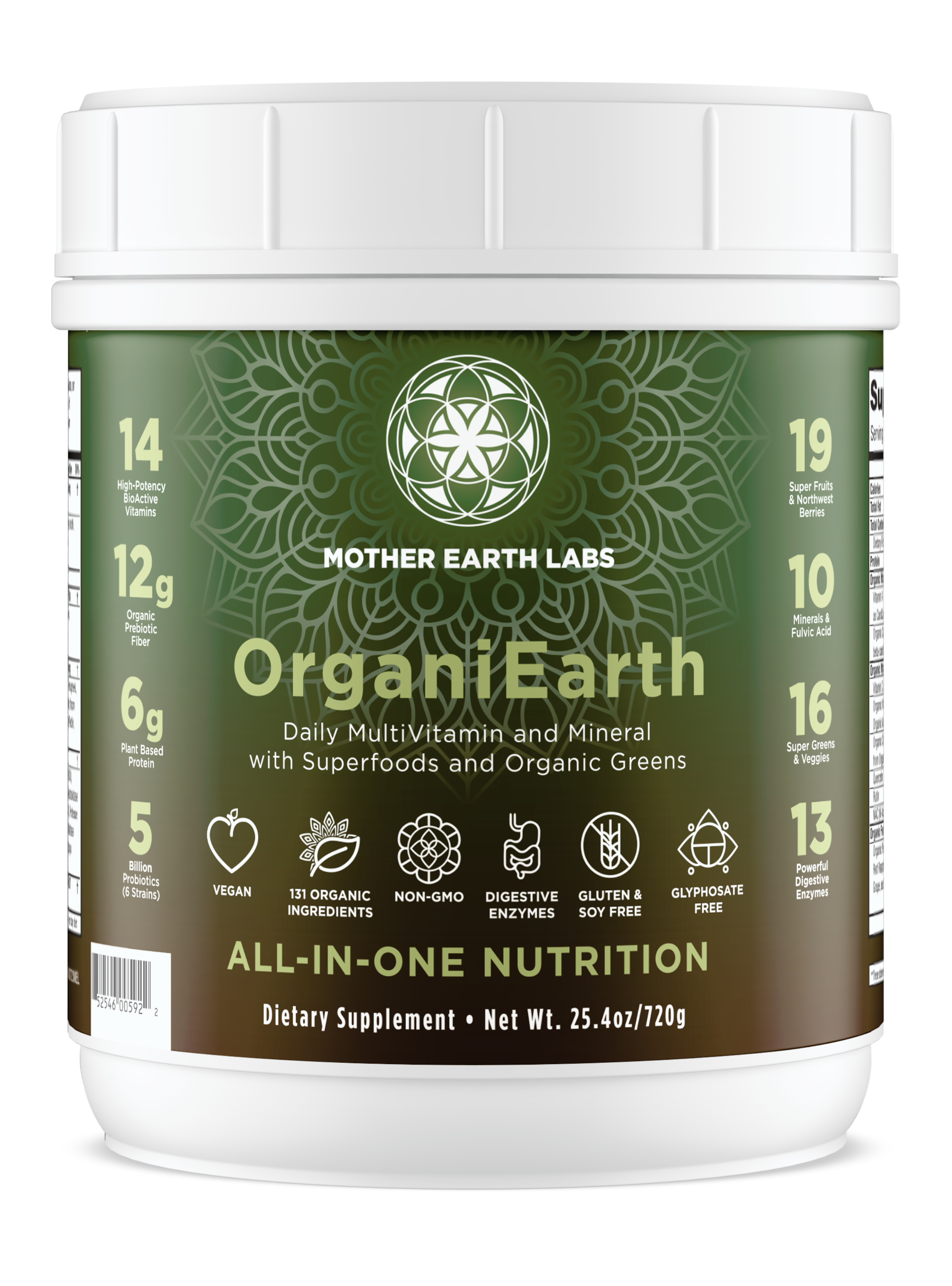 Mother Earth Labs OrganiEarth 720g
