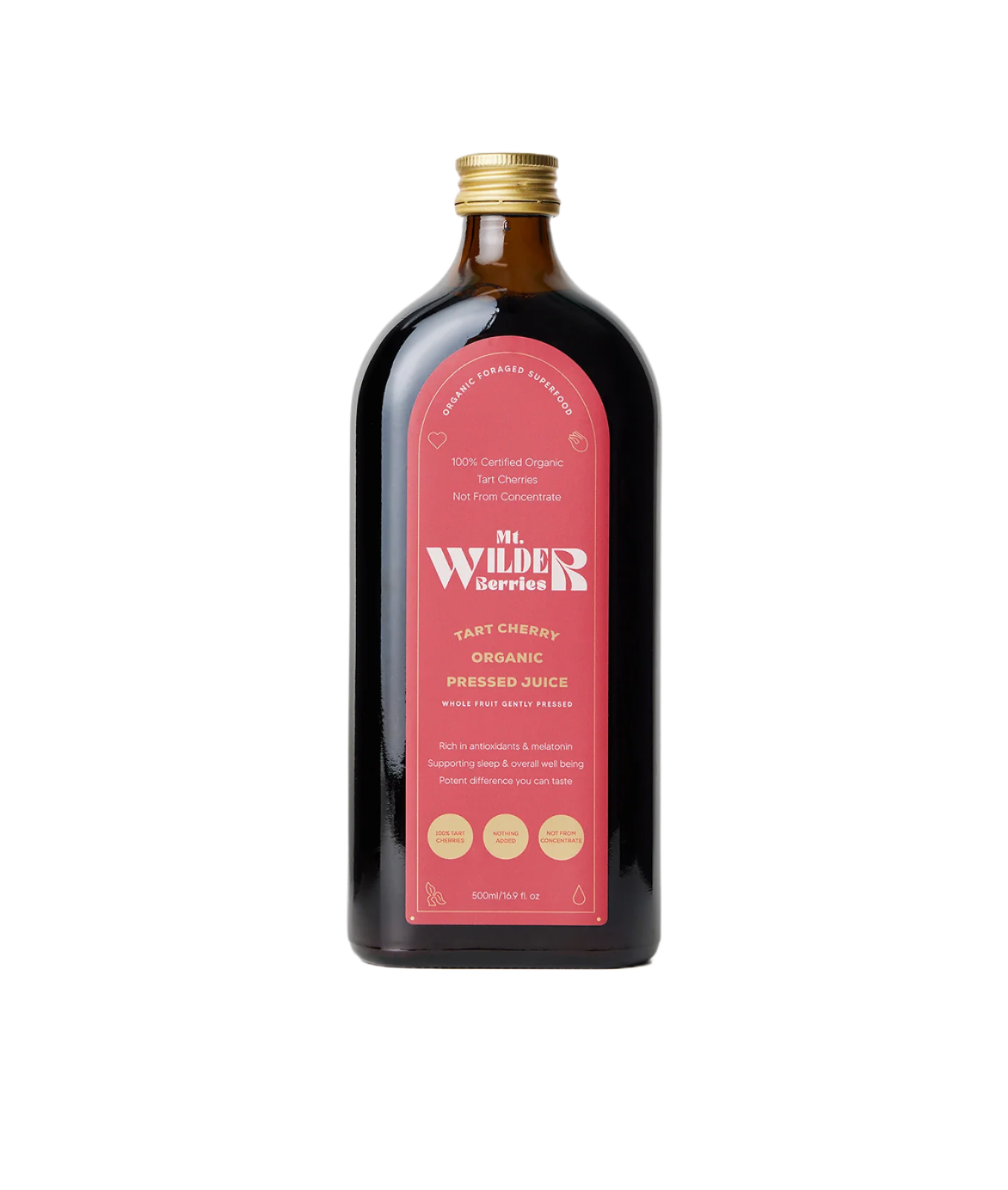 Mt. Wilder Organic Wild Cranberry Pressed Juice 500ml