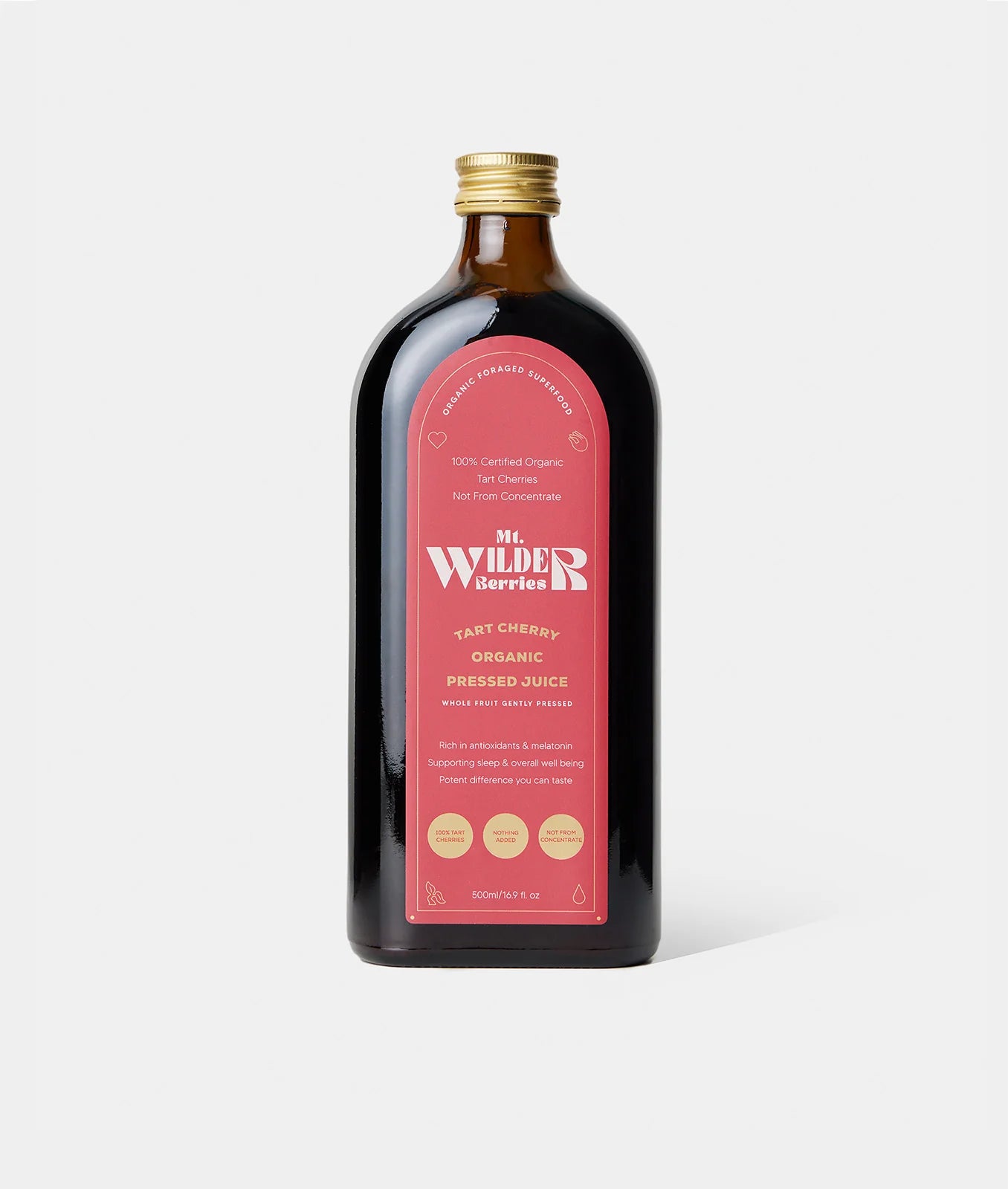 Mt. Wilder Organic Wild Cranberry Pressed Juice 500ml