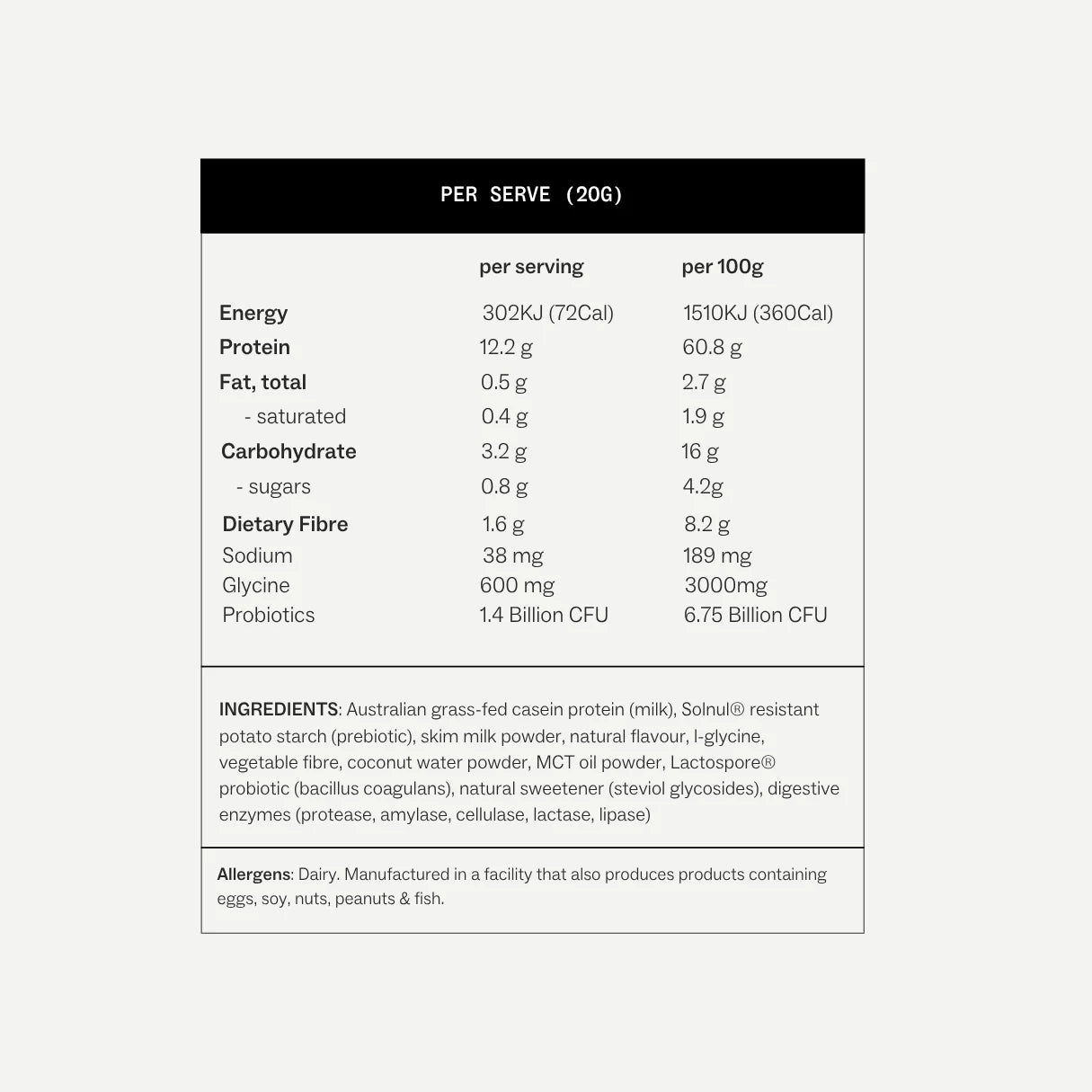 My Way Up Supergut Protein Swiss Chocolate 400g