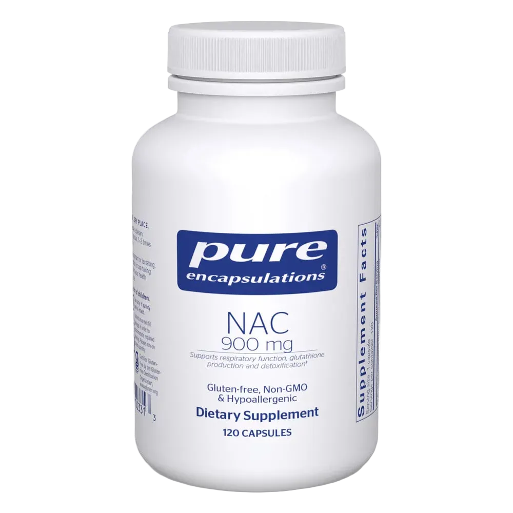 Pure Encapsulations NAC 900mg 120 Capsules