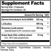 Natural Stacks Gaba 60 capsules