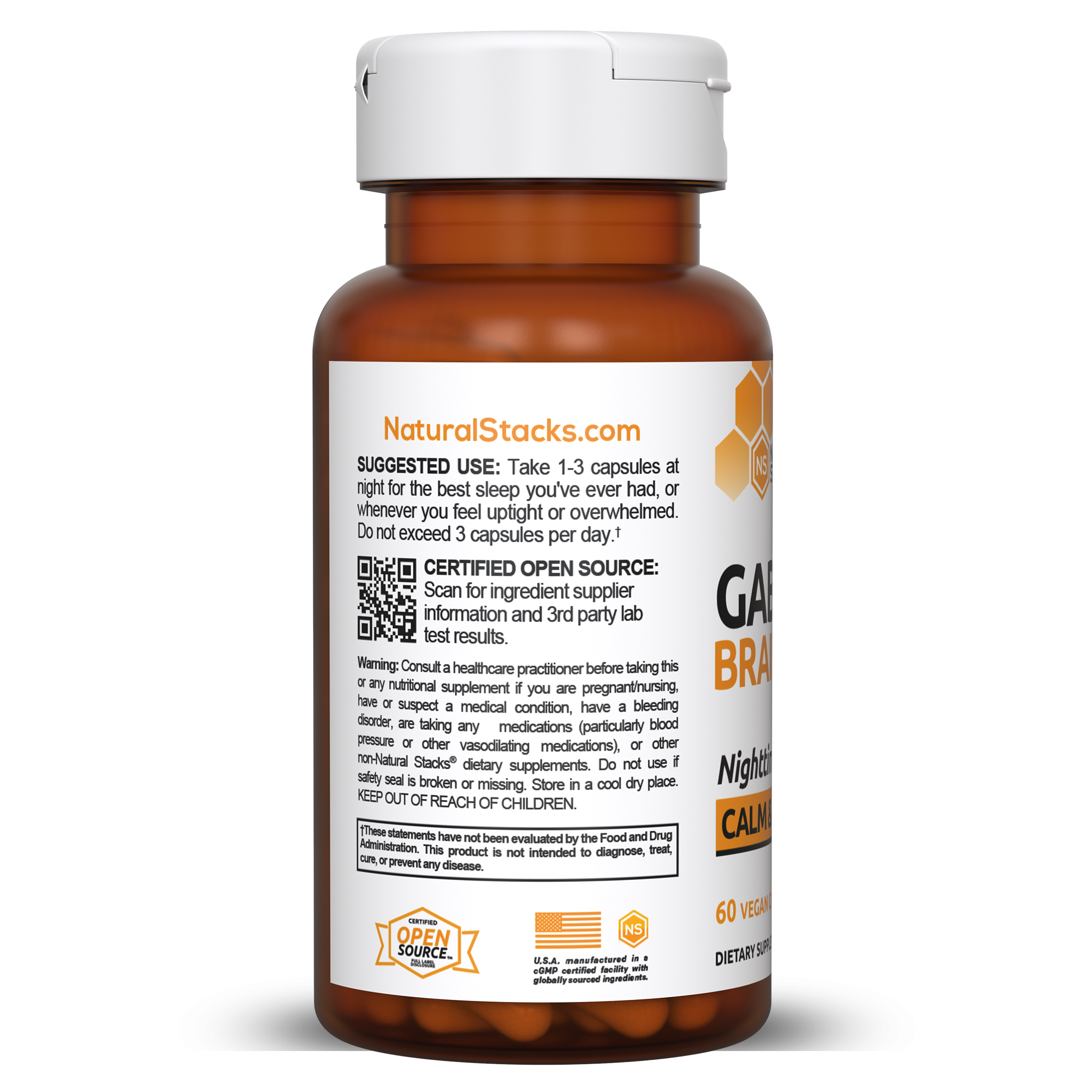 Natural Stacks Gaba 60 capsules