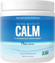 Natural Vitality Calm Plus Calcium Unflavoured 226g