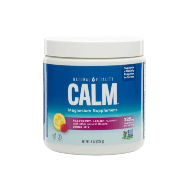 Natural Vitality Calm Raspberry-Lemon 226g