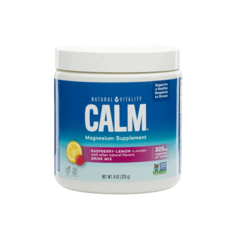 Natural Vitality Calm Raspberry-Lemon 226g