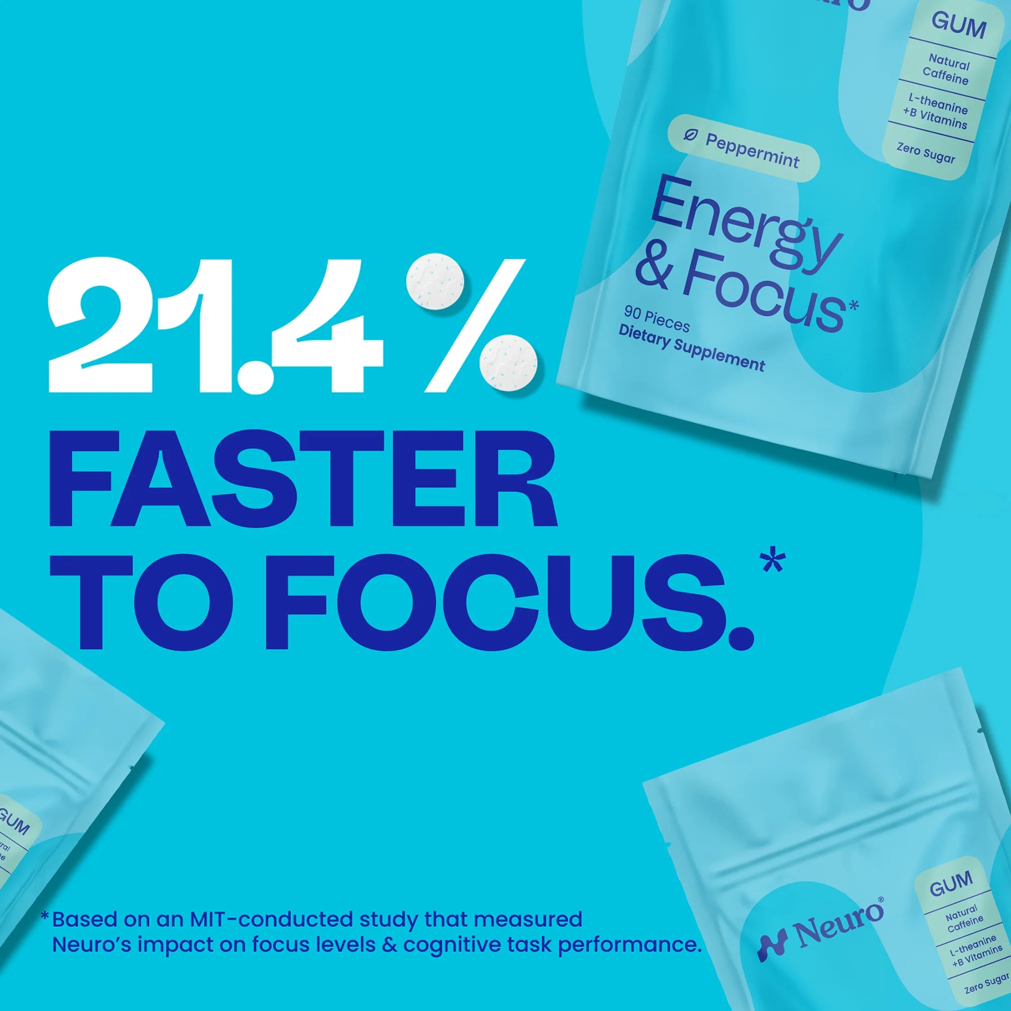 Neuro Energy & Focus™ Bulk Bag 90 Pieces
