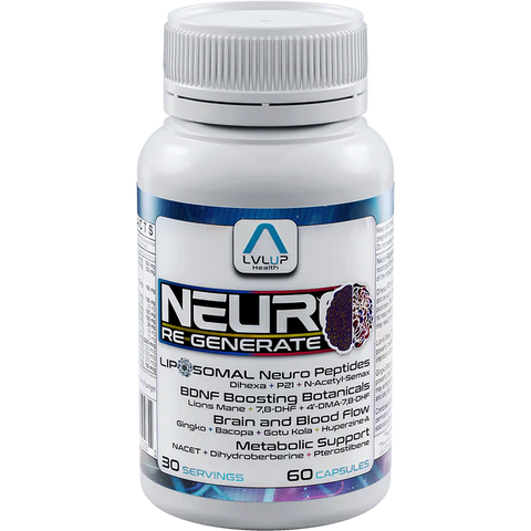 LVLUP Neuro Re-Generate 60 Capsules