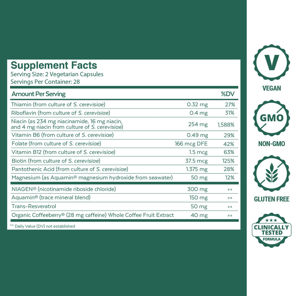 Neurohacker Qualia NAD+ 42 Capsules